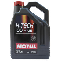 MOTUL H-TECH 100 PLUS 0W40 全合成汽油发动机润滑油 API SN级别 4L/瓶