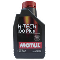MOTUL H-TECH 100 PLUS 0W40 全合成汽油发动机润滑油 API SN 级别 1L/瓶