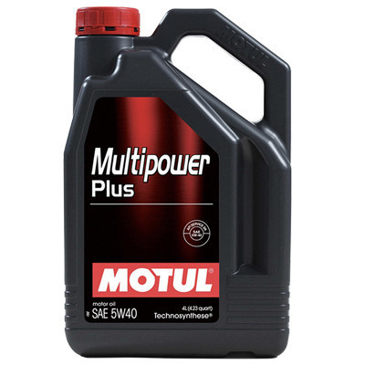 MOTUL Multlpower Plus 5W-40 科技合成汽车发动机润滑油 API SN级别 4L/瓶