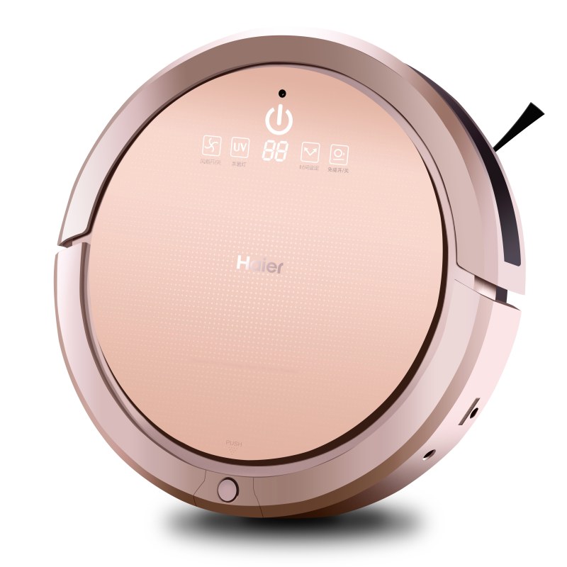 海尔（Haier） 无线充电扫地机器人 WRC-680G 吸尘器无线充电扫地拖地甩吸卷五合一