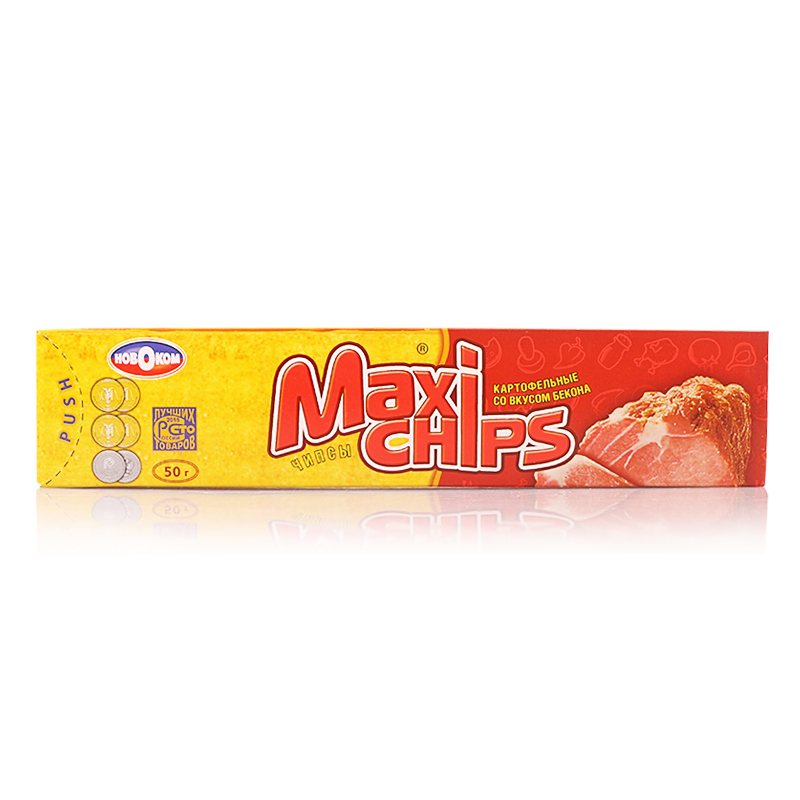 麦客喜 薯片熏肉味 50g 俄罗斯进口