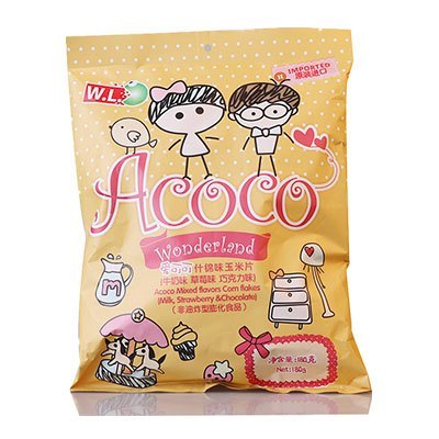 W.L. 爱可可什锦味玉米片 180g 菲律宾进口