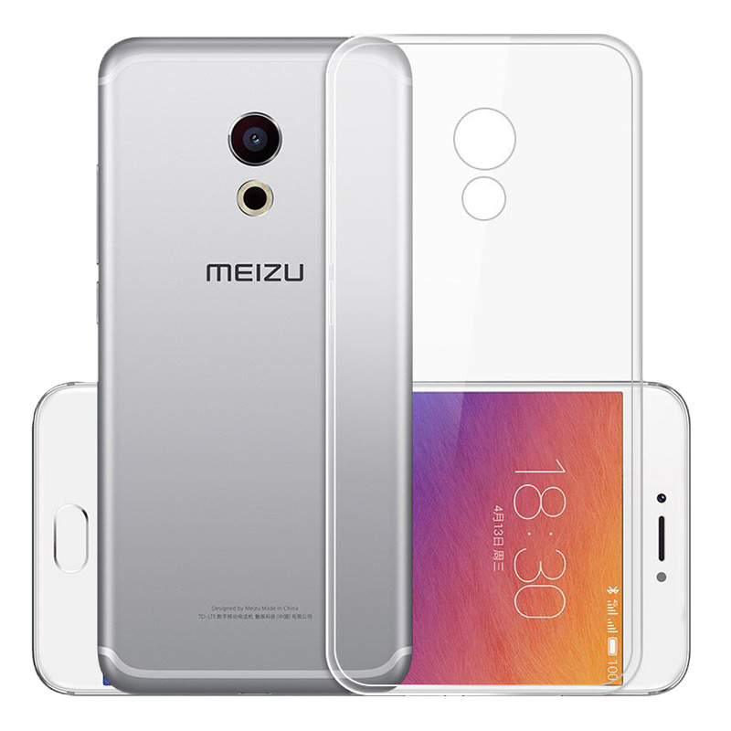 ESCASE 魅族PRO6/6s手机壳 魅族手机套MEIZU Pro6s硅胶保护壳 全包软壳 透明TPU手机壳 男女款