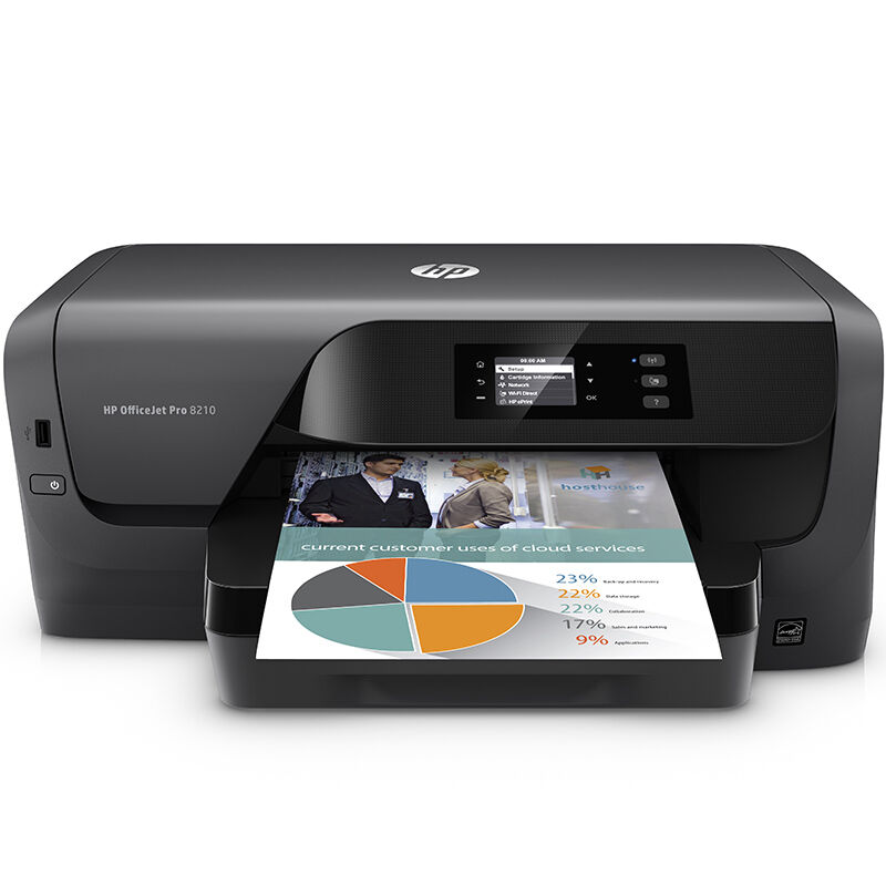 惠普(HP)OfficeJet Pro 8210 彩色办公无线打印机