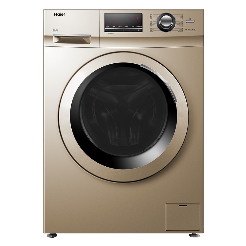 海尔(Haier)XQG100-BX12637 10公斤 变频全自动家用滚筒洗衣机 温度转速可调 ABT双喷淋