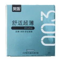 [苏宁超市]003舒适超薄 奥妮避孕套 安全套 3只装 舒适惬意计生用品成人用品