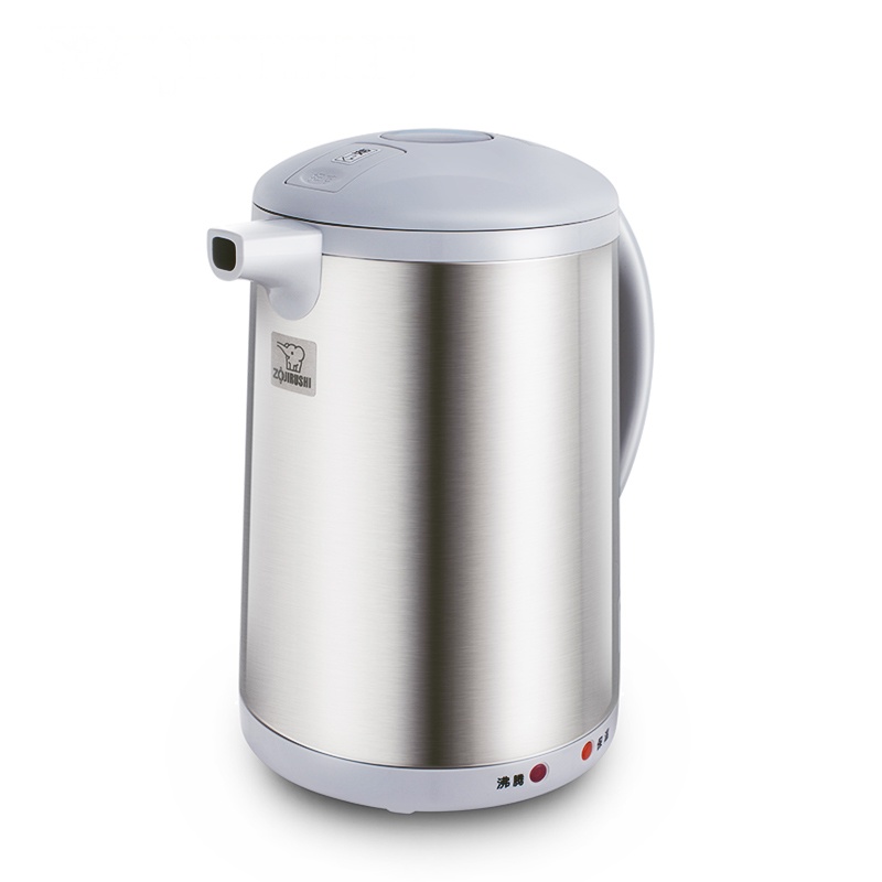 象印(ZO JIRUSHI) 电热水壶CH-DSH10C 不锈钢电水壶手提式快烧壶1升防漏防空烧电热水瓶