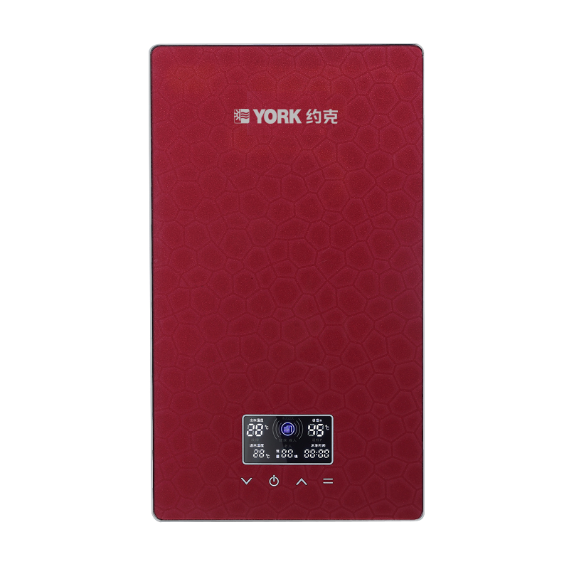 YORK约克即热式电热水器YK-F6智能变频迷你家用恒温洗澡淋浴器速热免储水热水器 8500W