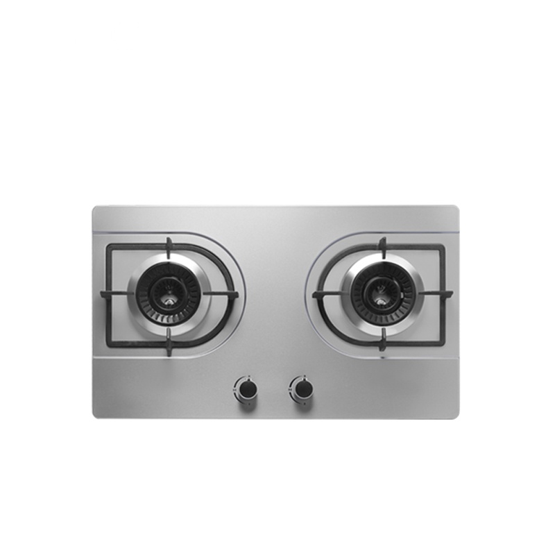 迅达燃气灶 JZY(T.R)-2·H8天然气双灶 嵌入式燃气灶 不锈钢面板