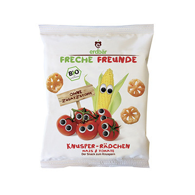 [苏宁自营] 爱淘熊[erdbar]有机粟米饼番茄味 25g/袋 (德国原装进口)