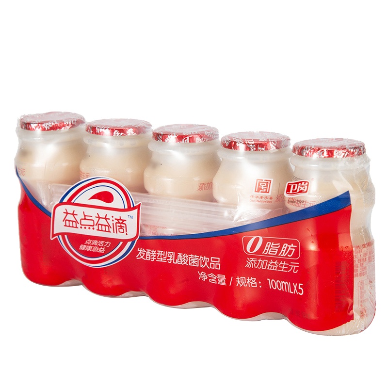 卫岗益点益滴发酵型乳酸菌饮品100ml*5瓶