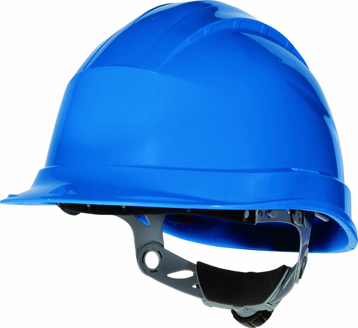 代尔塔 QUARTZ UP IV 石英4型抗紫外线高密度(PP)安全帽-蓝 102009