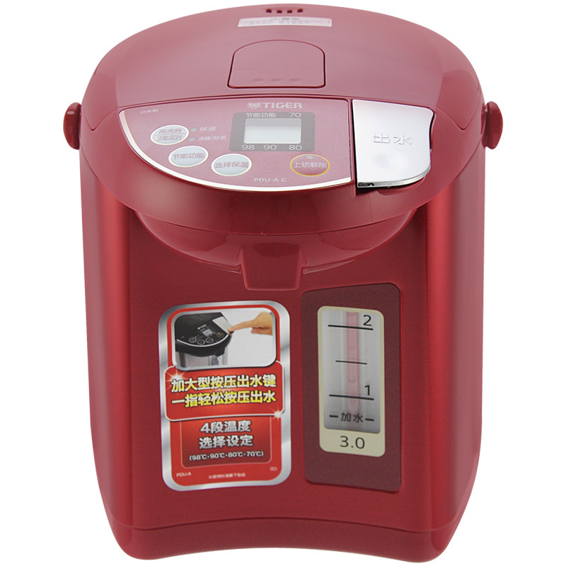 虎牌 TIGER 正品原装进口 电热水瓶 PDU-A30C-RZ