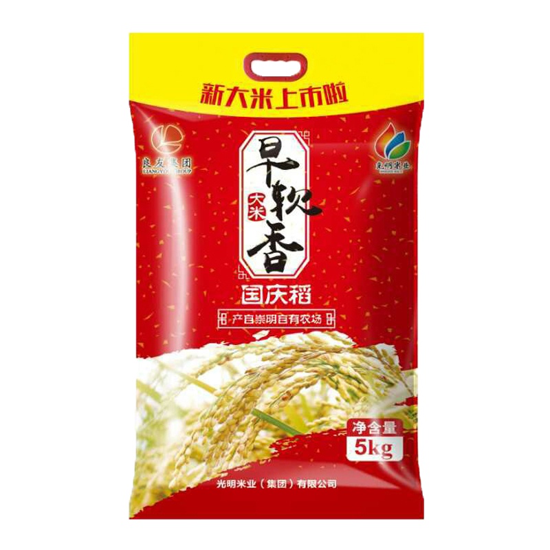 光明米业 早软香大米5kg