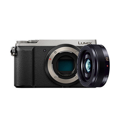 松下(Panasonic) DMC-GX85 GK机身 银色+20MM/F1.7II 镜头定焦套装1600万像素微单相机