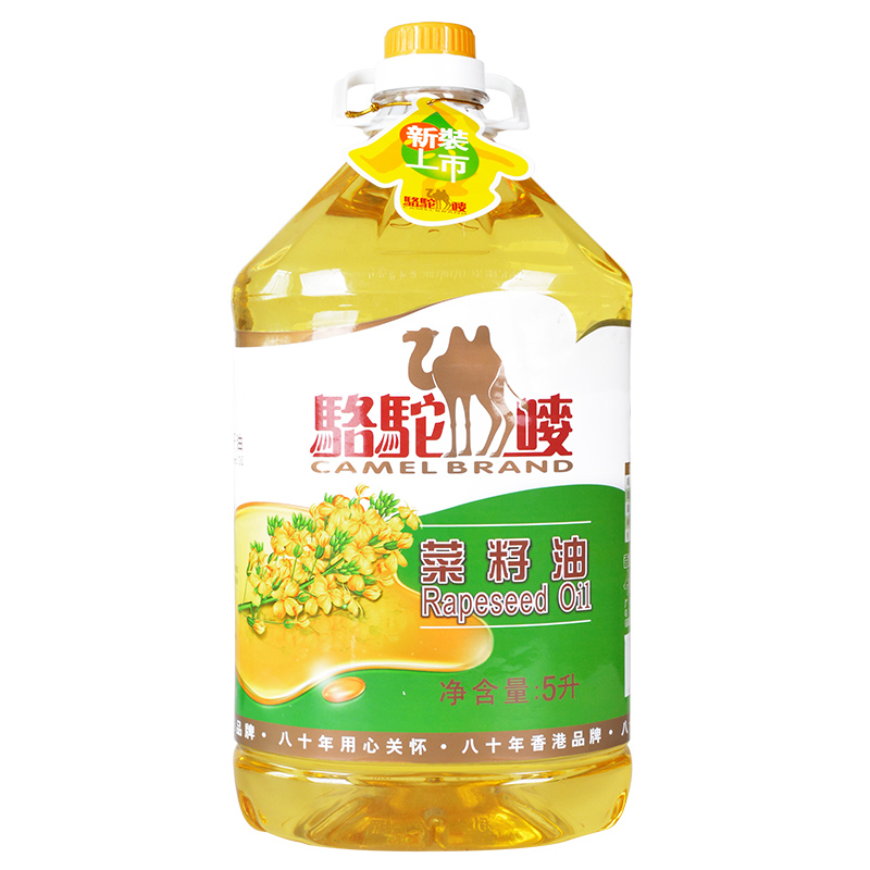 骆驼唛 菜籽油 5L/桶