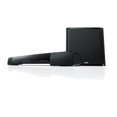 Yamaha/雅马哈 YAS-203 家庭影院音箱 回音壁条形电视音响 蓝牙音箱 无线低音炮 黑色