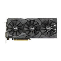 华硕(ASUS)ROG-STRIX-GTX1080-A8G-GAMING 1670-1835MHz/10 Gbps 8G