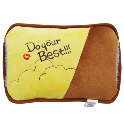 [苏宁易购超市]家博士防爆充电热水袋 水电分离暖水袋 已注水暖手宝