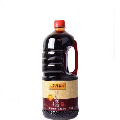 李锦记锦珍老抽1750ml 酿造酱油 红亮上色 烹饪凉拌炒菜调味料 厨房调味