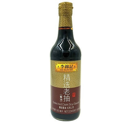 李锦记精选老抽酱油500ml 酿造酱油 红亮上色 烹饪凉拌炒菜调味料 厨房调味