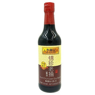 李锦记 锦珍老抽500ml 调料红烧上色酱油 厨房调味