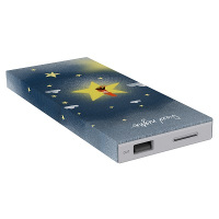 亿觅(emie)印记系列充电宝 10000毫安 轻薄便携移动电源 创意礼品 时尚涂鸦 晚安集 星星