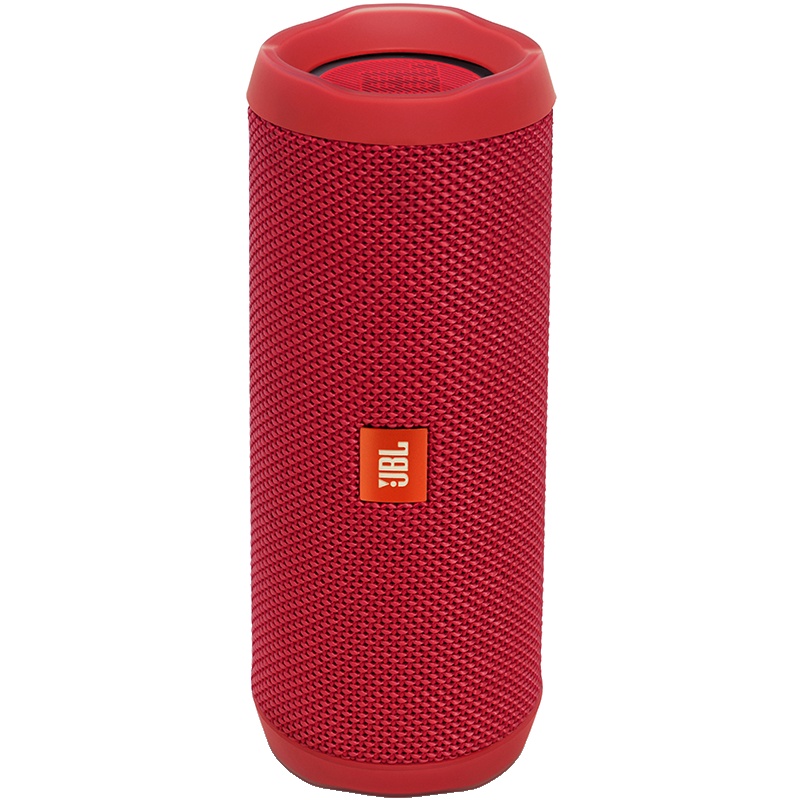 JBL Flip4 音乐万花筒4 蓝牙小音箱 音响 低音炮 防水设计 支持多台串联 便携迷你音响 音箱 魂动红JBL