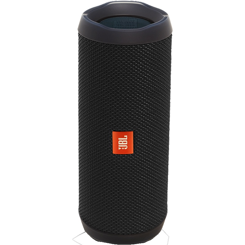 JBL Flip4 音乐万花筒4 蓝牙小音箱 音响 低音炮 防水设计 支持多台串联 便携迷你音响 音箱 爵士黑