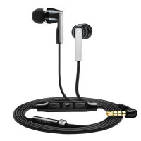 森海塞尔(Sennheiser) CX5.00i 入耳式手机通话耳机 Black 黑色 苹果版