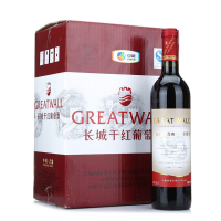 长城(GreatWall ) 红酒 华夏葡园(711)解百纳干红葡萄酒 整箱装 750ml*6瓶