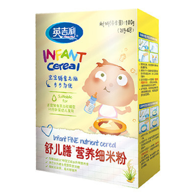 [苏宁自营]英吉利(yingjili)舒儿膳营养细米粉100g/盒