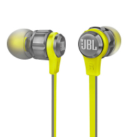 JBL T180A 立体声入耳式耳机 耳麦 一键式线控 麦克风 灰色