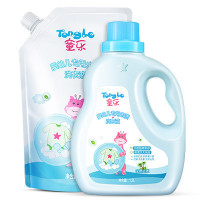 童乐 婴幼儿专用去渍洗衣液1.2L+补充装1L袋装