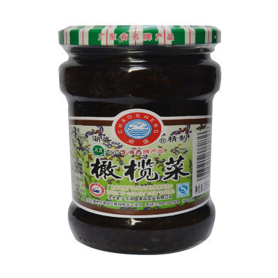 潮盛(CHAOSHENG) 精制橄榄菜285g 瓶装 榨菜 下饭菜 面条泡面好搭档 酱菜类 蔬菜类