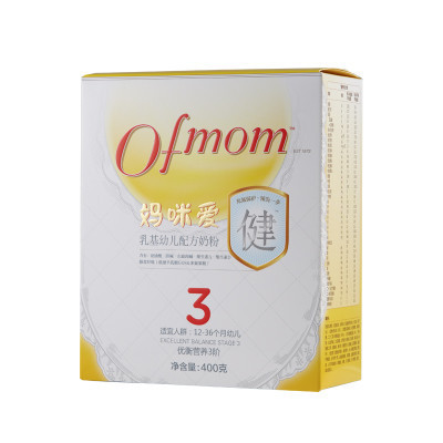 [苏宁自营]妈咪爱(健)乳基幼儿配方奶粉 3段 400g