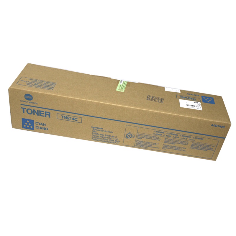 柯尼卡美能达(KONICA MINOLTA) TN214C 青色 墨粉/碳粉 适用机型 C200/C210/C7720