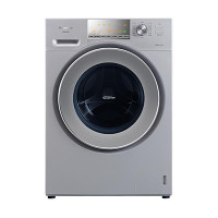 松下(Panasonic) XQG80-E8325 8公斤 变频静音 全智感led触控 泡沫洗(银色)机