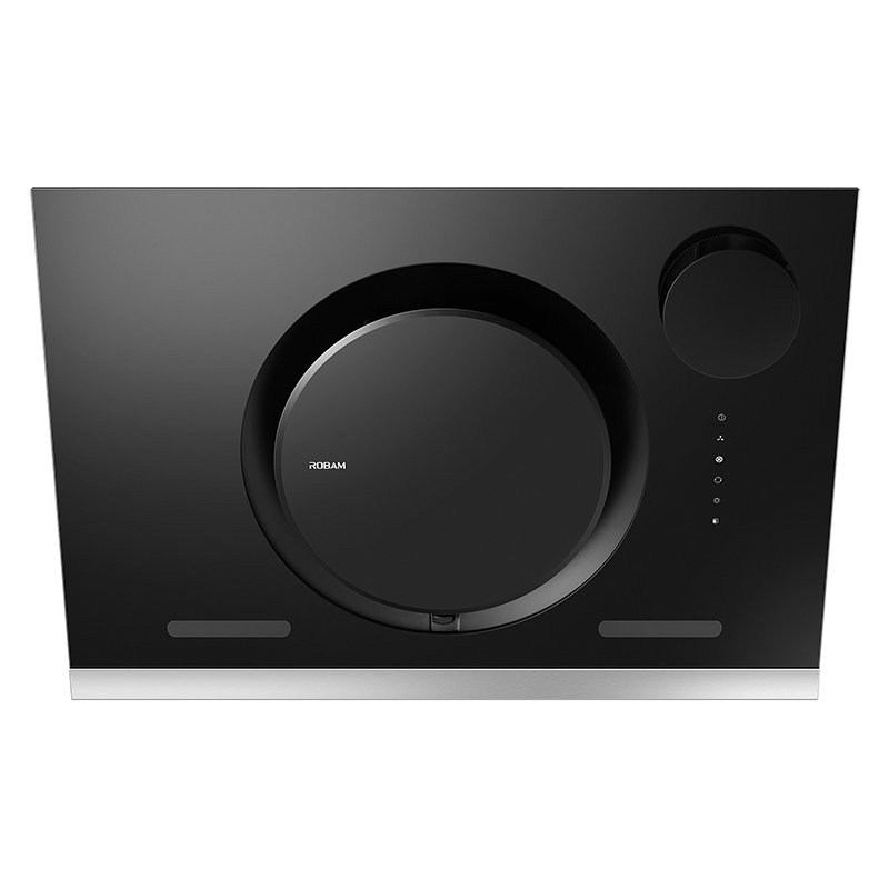 老板(ROBAM)19立方侧吸式触控式大吸力空气净化油烟机CXW-200-26A8H 钢化玻璃面板 1级能效烟机