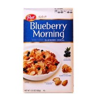 美国进口 宝氏精选蓝莓早餐麦片 382g