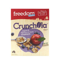 澳大利亚进口 福丽德Freedom Foods苹果蓝莓汁混合谷物麦片 600g