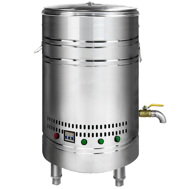 lecon/乐创洋博 50型电热煮面炉 100L电热商用煮面桶双层保温炉汤面炉麻辣烫机汤锅