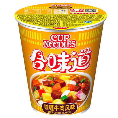 日清 合味道 咖喱牛肉风味 87g