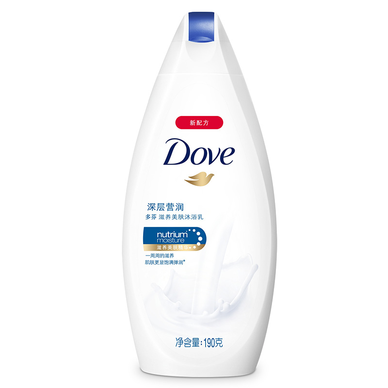 多芬(Dove)沐浴露 深层营润滋养美肤沐浴乳190g[联合利华]