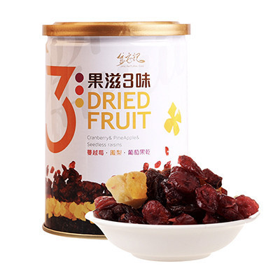金安记 果滋三味 260g/罐 台湾进口