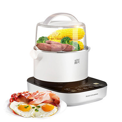 美的（Midea）早餐机 DSY18A 10分钟营养早餐 6档火力调节 智能预约  蒸蛋器