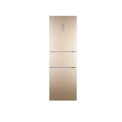 伊莱克斯/Electrolux EME2202GD 225升三门家用LED电脑控温节能风冷无霜玻璃电冰箱(金色)