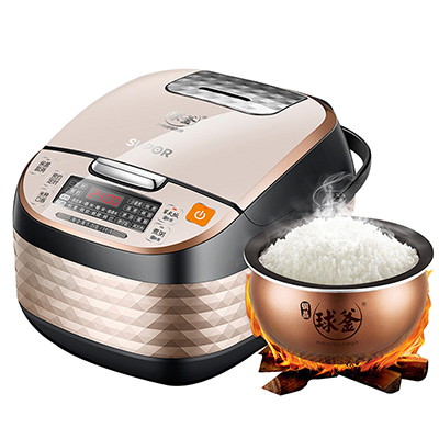 SUPOR/苏泊尔 CFXB50HC15-120 IH智能预约功能电饭煲 5L大容量 电磁立体式加热 球釜铜晶合金内胆