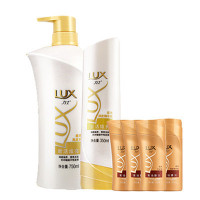 力士(Lux)新活炫亮洗发乳750ml+精华素350ml+洗发乳100ml*3+精华素100ml[联合利华]