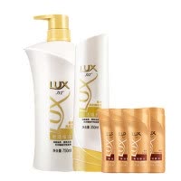 力士(Lux)新活炫亮洗发乳750ml+精华素350ml+洗发乳100ml*3+精华素100ml[联合利华]